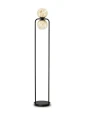 Nowoczesna lampa podłogowa Tribeca 125 cm z alabastrowym kloszem to eleganckie oświetlenie do salonu, strefy wypoczynkowej i wnętrz premium.