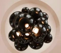 Lampa wisząca premium – fioletowe szkło i nikiel