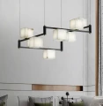 Designerski żyrandol z alabastru – centralne oświetlenie wnętrz premium