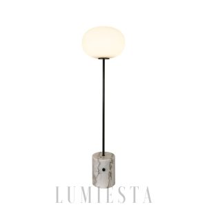 LUMIESTA lampa stojąca CHOYU, kulisty klosz