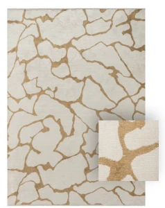 DYWAN DAPHNE LIGHT BROWN - ECRU 200x30 | Dywan ponadczasowy i uniwersalny (1)