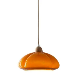 LUMIESTA Szklana lampa wisząca, DYNIA